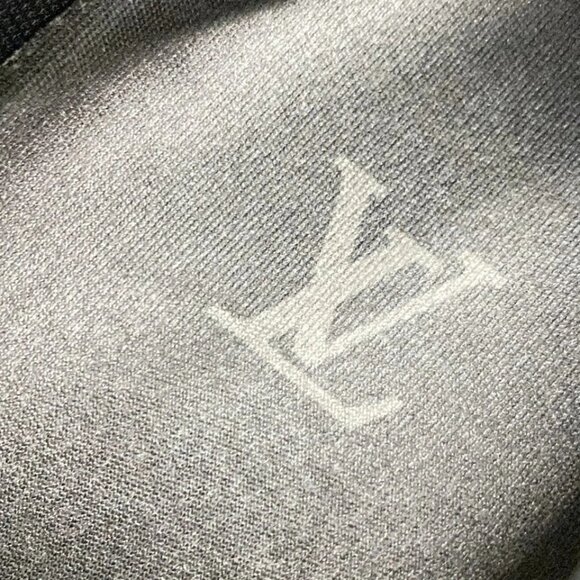 LOUIS VUITTON black ice line - Black Dark Gray Men's Shoes Leather 577-081325 - Picture 7 of 9